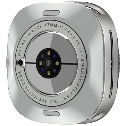 Custodia Protettiva In Metallo 47mm Compatibile Con Samsung Galaxy Watch Ultra 7/8c - Trasforma Il Tuo Orologio Titanium - Foto 2
