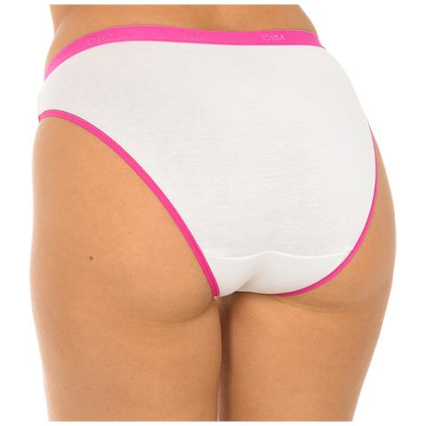 Confezione Da 3 Mutandine Elasticizzate Les Pockets D4h00 Per Donna - Foto 7