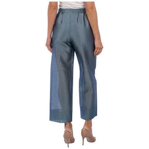 Pantaloni Palazzo 5np1ft Donna - Foto 2