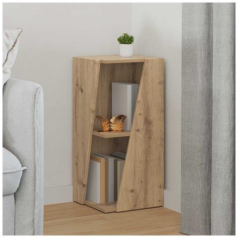 Mensola laterale Rovere artigianale 33 x 32 x 70,5 cm - Foto 2