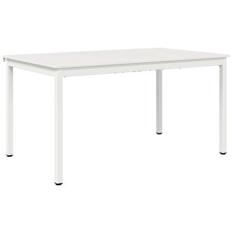 Tavolo da pranzo Bianco 150 x 90 x 75 cm Pino massello - Foto 1