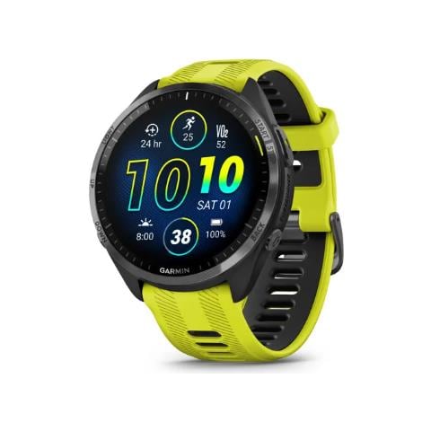Forerunner 965 3,56 cm (1.4") AMOLED 47 mm Digitale 454 x 454 Pixel Touch screen Giallo Wi-Fi GPS (satellitare) - Foto 1