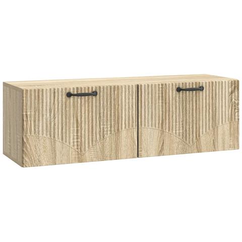 Mobile Porta TV da Muro Rovere Sonoma 98 x 31 x 30 cm - Foto 1