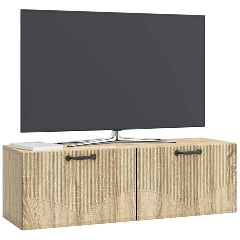Mobile Porta TV da Muro Rovere Sonoma 98 x 31 x 30 cm - Foto 2