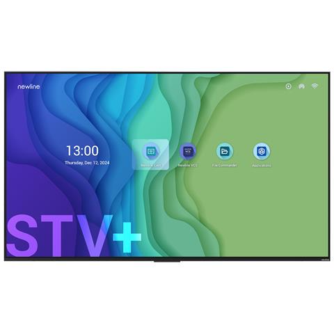 STV+ 75" Pannello piatto per segnaletica digitale 190,5 cm (75") LED Wi-Fi 400 cd /m² 4K Ultra HD Nero Processore integrato Android 24/7 - Foto 1