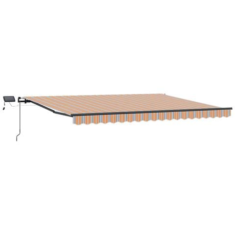 Tenda retrattile Multicolore 400 × 350 cm Tessuto e Alluminio - Foto 1