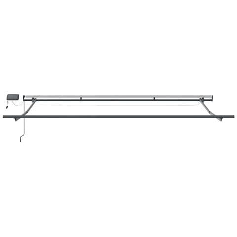 Tenda retrattile Multicolore 400 × 350 cm Tessuto e Alluminio - Foto 9