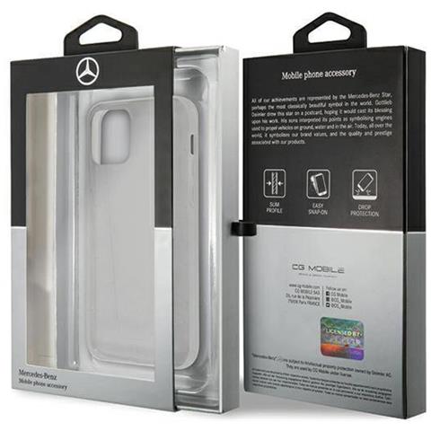 Mercedes Mehcp12sclct Iphone 12 Mini 5,4 Custodia Trasparente Linea Trasparente - Foto 1