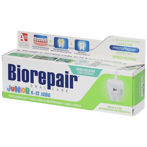 Oral Care Junior 6 12 Anni Dentifricio Protezione Anti Carie Smalto Neoformato alla Menta Delicata 75 ml - Foto 1