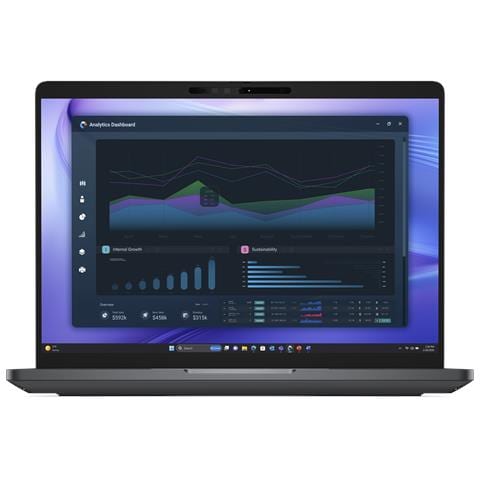 Pro Precision 5 14 PW514261 Copilot+ PC Intel Core Ultra 7 366H Workstation mobile 35,6 cm (14") WUXGA 32 GB LPDDR5x-SDRAM 1 TB SSD NVIDIA RTX PRO 500 Blackwell Wi-Fi 7 (802.11be) Windows 11 Pro Nero Tedesco - Foto 1
