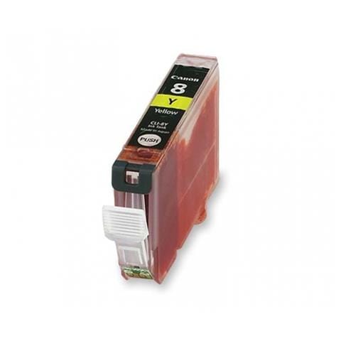 CLI-8Y Cartuccia Ink Originale Gialla per PIXMa iP3500 / iP4500 Capacità 530 Pagine - Foto 2