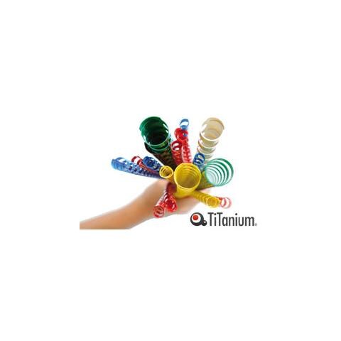 25 dorsi plastici 21 anelli 12mm bianco - Foto 1