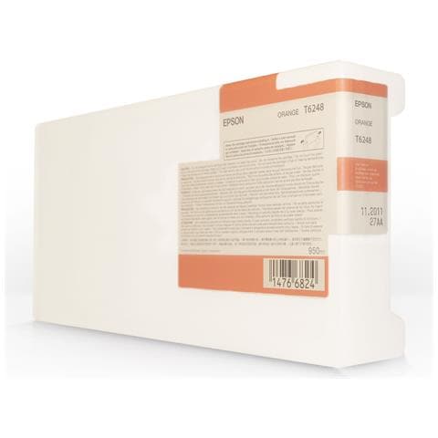 C13T624800 Cartuccia Ink Originale Arancione Eco Solvente per Epson Stylus Pro GS6000 GS6000 64 Pollici - Foto 1