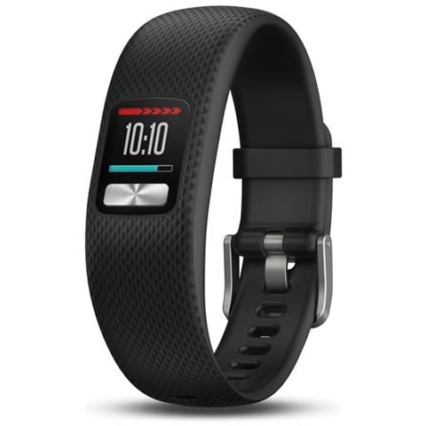 Activity Tracker Vivofit 4 Impermeabile 5ATM Bluetooth Contapassi e Cronometro Taglia L Nero  - Foto 2