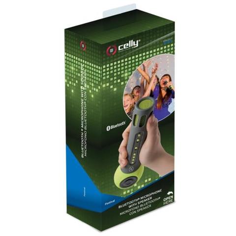 Festival Microfono e Speaker Bluetooth - Verde - Foto 5