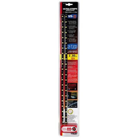 Ultra-strips 2x50cm, strisce 21led Smd, 12v Alta Lum - Foto 2