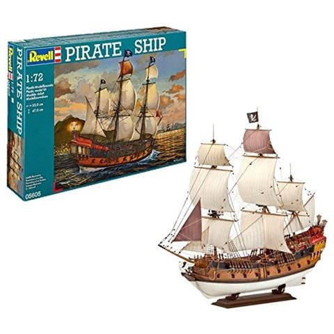 Pirate Ship (revell) 1:72 Scale Level 5 Model Kit - Foto 1