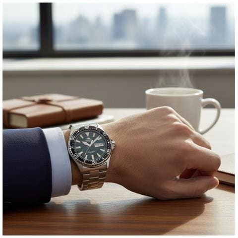 Orologio Da Uomo Kamasu Ra-aa0004e19b + Box - In Ordine - Foto 9