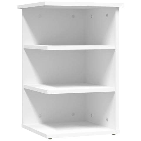 Credenza Bianca 35x35x55 cm in Legno Multistrato - Foto 2