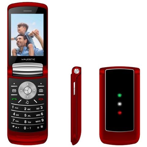 300081 RD Cellulare con Display 2.8" +Slot Micro SD Fotocamera 1.3 Mpx Bluetooth - Italia - Foto 2