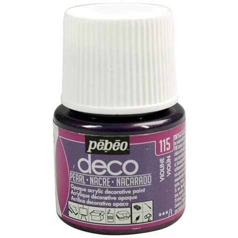 Pittura Acrilica Opaca Perlata - Violine - 45 Ml - Foto 2