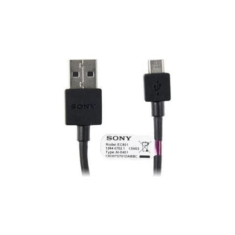 Cavo Dati E Ricarica Originale Ec801 Microusb Usb Black Bulk - Foto 2