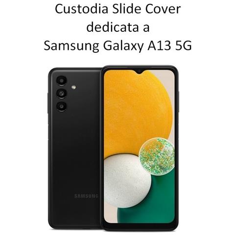 Custodia Tpu Silicone Slide Cover Case Per Samsung Galaxy A13 5g - A04s Pink - Foto 2