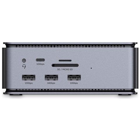 43372 Replicatore Di Porte E Docking Station Per Laptop Usb4 Antracite - Foto 2