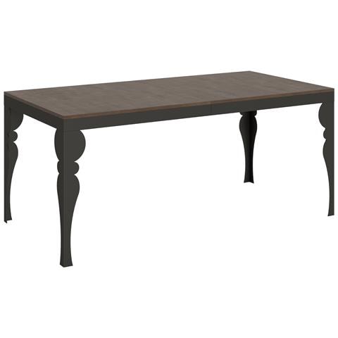 Tavolo Allungabile 90x180/440 Cm Paxon Evolution Telaio Antracite - Noce - Foto 6