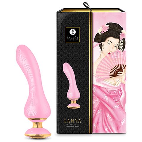 Massaggiatore Shunga Sanya Intimate Rosa Chiaro - Foto 1