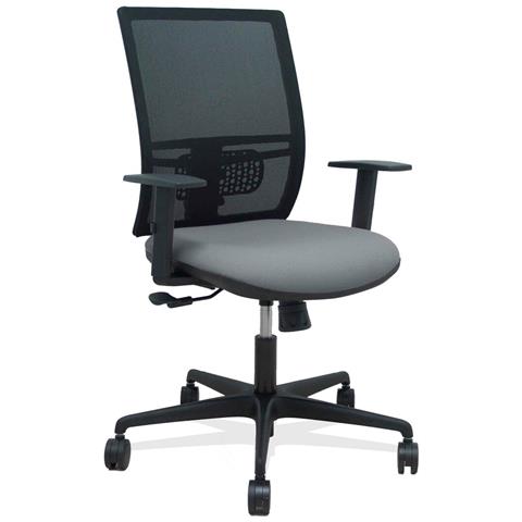 Sedia Da Ufficio Yunquera 0b68r65 Grigio - Foto 1