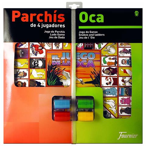 Tabellone Per Parcheesi E Gioco Dell'oca Fournier 40 X 40 Cm - Foto 1