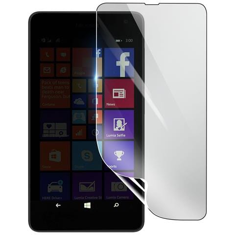 Salvadisplay Per Microsoft Lumia 535 In Idrogel Anti-urto, Trasparente - Foto 1