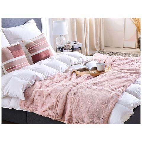 Coperta Chaab 200 X 220 Cm Rosa - Foto 1