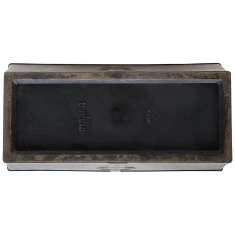 Set Di 2 Vasi Argilla Marrone Scuro 60 X 30 X 30 Cm Poria - Foto 8