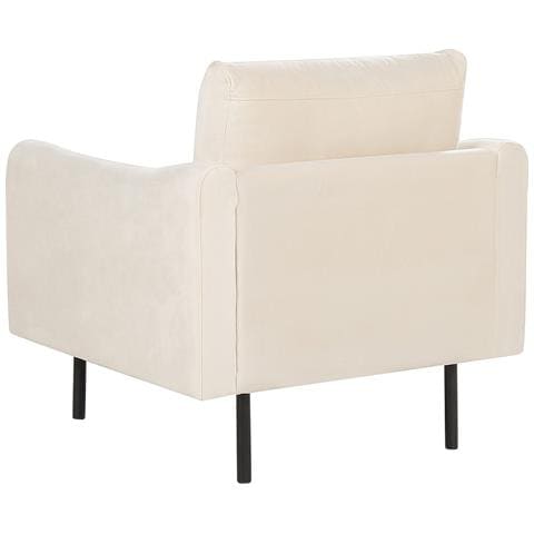 Poltrona Velluto Beige Chiaro Vinterbro - Foto 2