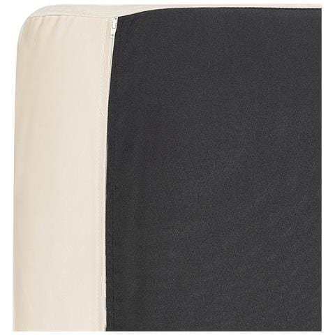 Poltrona Velluto Beige Chiaro Vinterbro - Foto 8