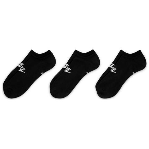Sportswear Everyday Essential No-show Socks 3p Dx5075-010, Unisex, Nero, 38-42 - Foto 2