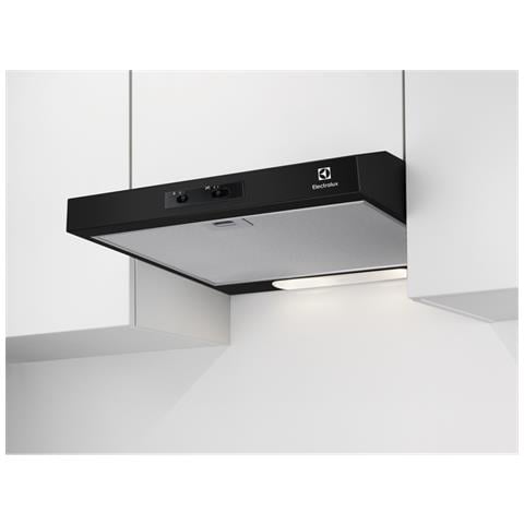 Cappa a Parete EFU216K Aspirante 60 cm Colore Nero - Foto 1