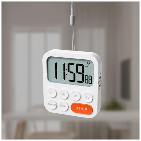 Timer Da Cucina Digitale Con Sveglia - Foto 4