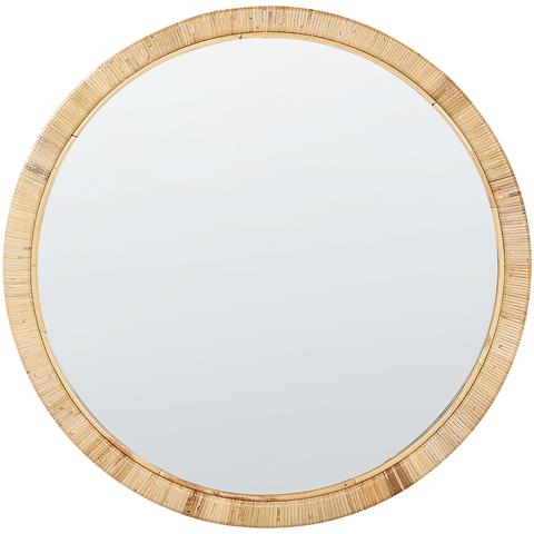 Specchio Anlezy 80 Cm 80 Cm Rattan Naturale - Foto 2