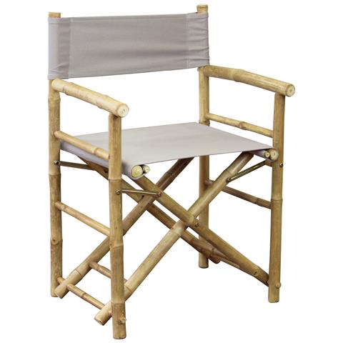 Scott - Poltrona Regista In Bamboo - Foto 1