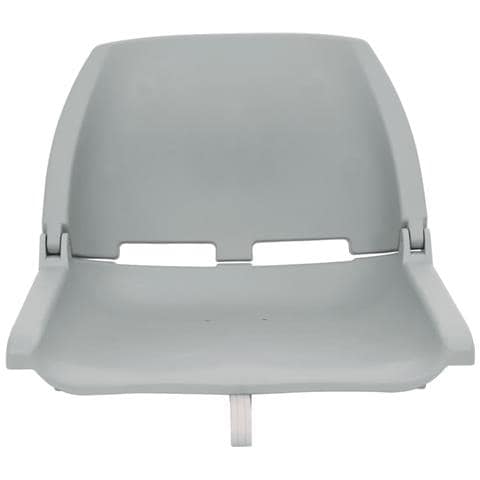 Set Sedile Da Barca Pieghevole 2pz Grigio - Foto 3