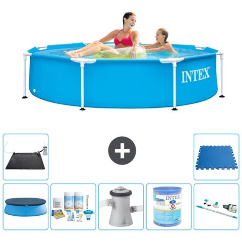 Piscina Fuori Terra - In Giro - 244x51 Cm - Blu - Include Accessori Coordinati A1444 - Foto 1