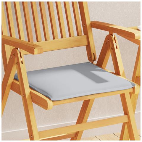 Lusso Casadino - Imbottitura Per Seduta Giardino 6pz Grigio Chiaro 45x45x2 Cm - Foto 8