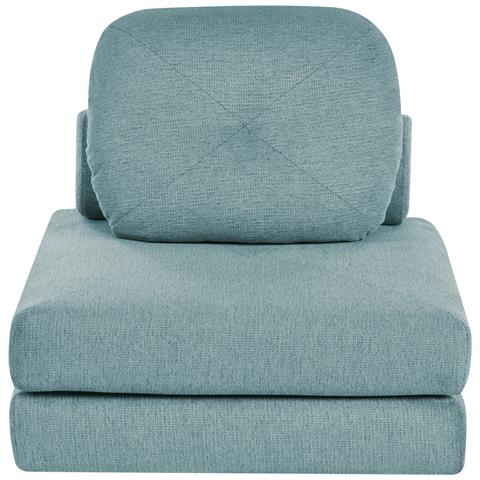 Divano Letto Singolo Olden Tessuto Verde Menta - Foto 2