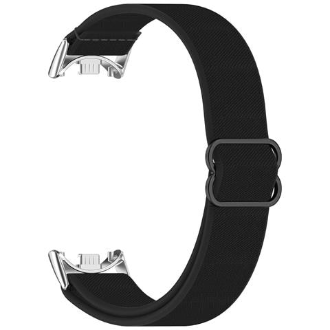 Cinturino In Nylon Traspirante Per Xiaomi Mi Band 9/8/nfc Black - Foto 1