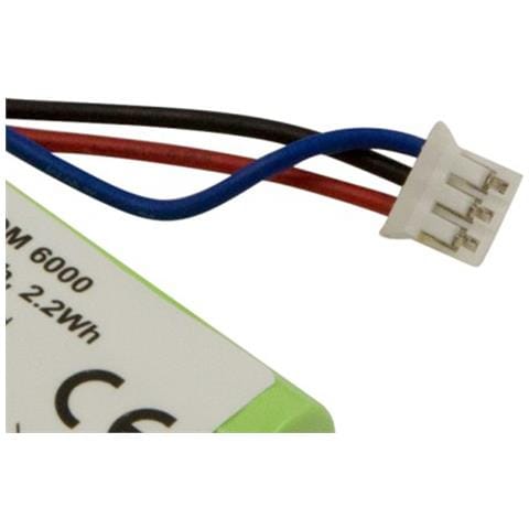 Batteria Per Telefono Bang And Olufsen Beocom 6000 Nimh 3,6v 600mah 2,2 Wh - Foto 2