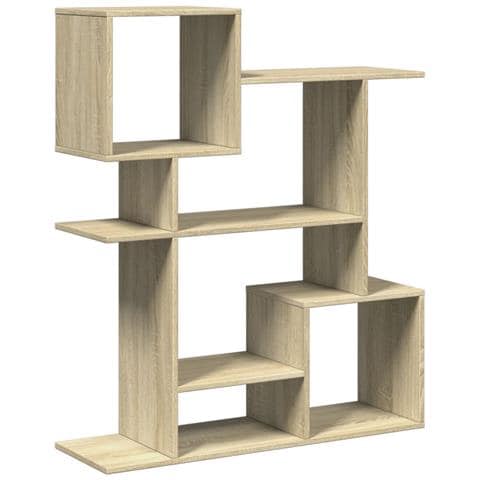 Libreria Divisorio Rovere Sonoma 92x29x112 cm in Truciolato - Foto 1