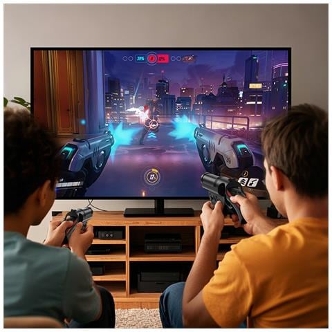 Impugnatura A Pistola Nera Per Controller Switch 2a Generazione - Migliora La Tua Esperienza Di Gioco - Foto 6